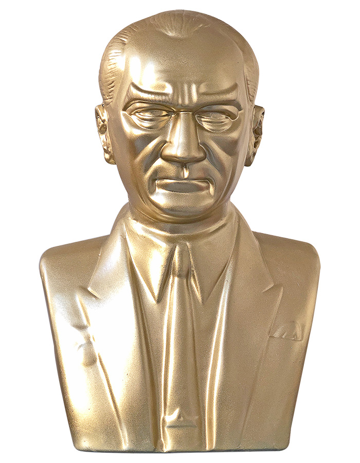 60 cm Fiberglass Atatürk Büstü - 60FGKM1