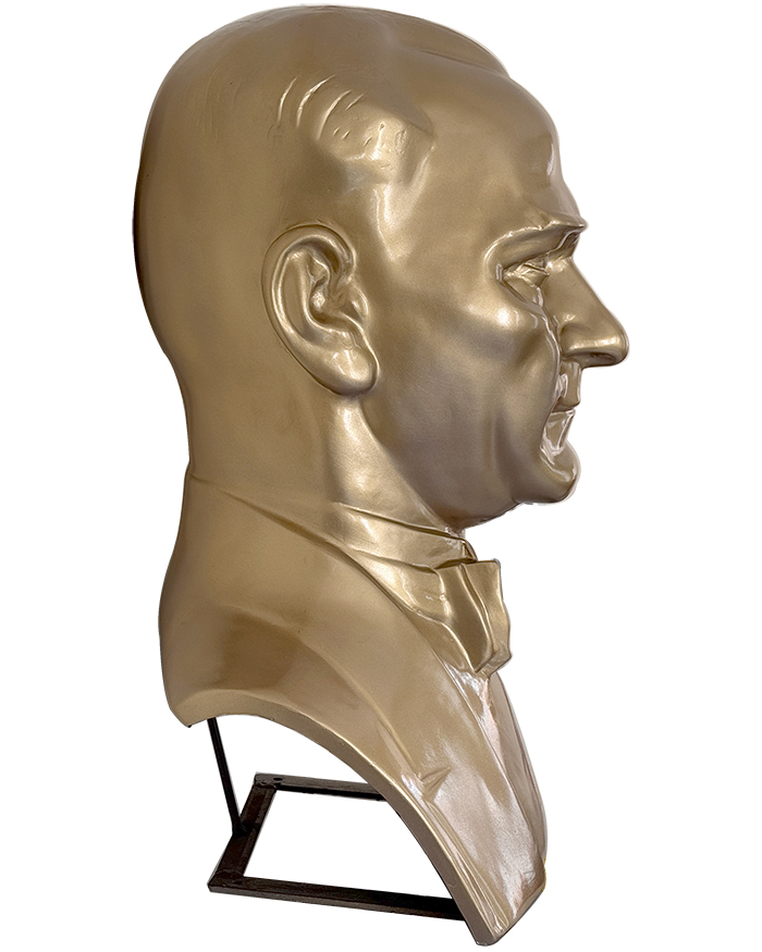 70 cm Fiberglass Yarım Atatürk Büstü - 70FGOM1