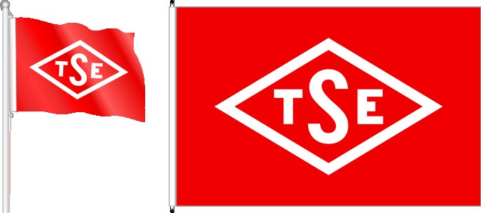 TSE Türk Standardları Enstitüsü Bayrak ve Flamaları