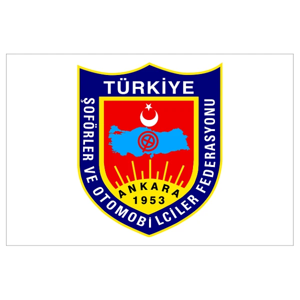 TŞOF Türkiye Şoförler ve Otomobilciler Federasyonu Bayrak ve Flamaları