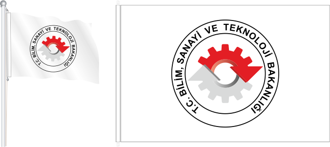 T.C. Bilim, Sanayi ve Teknoloji Bakanlığı Bayrak ve Flamaları