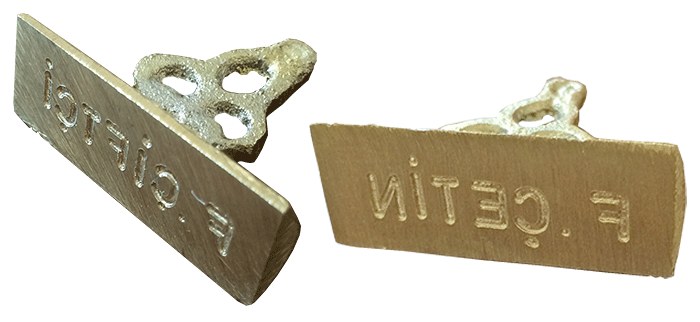 KM01 Pirinç Kazıma İmza Mühürü - YENİ ÜRÜN