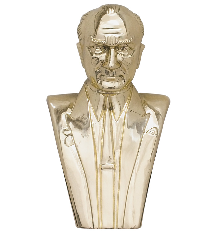 70 cm Pirinç Atatürk Büstü - 70PABKM