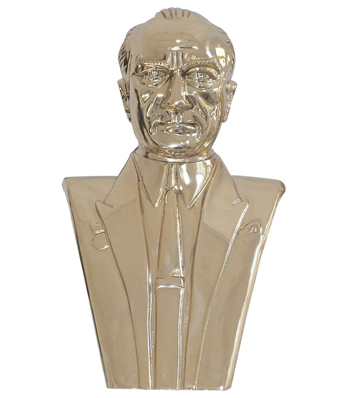 70 cm Pirinç Atatürk Büstü - 70PABKM
