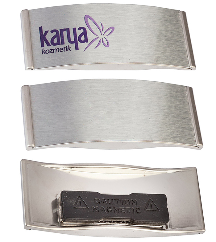 MYM04 Metal Yaka İsimliği Magneti (Mıknatıs)