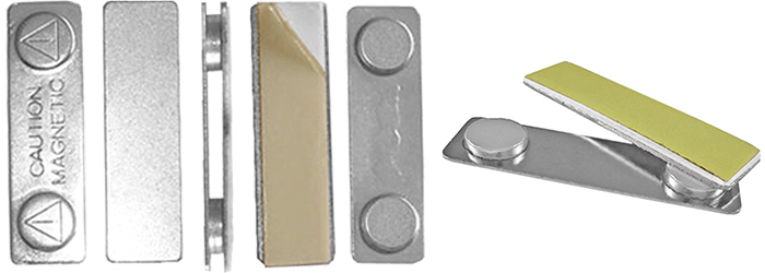 MYM04 Metal Yaka İsimliği Magneti (Mıknatıs)