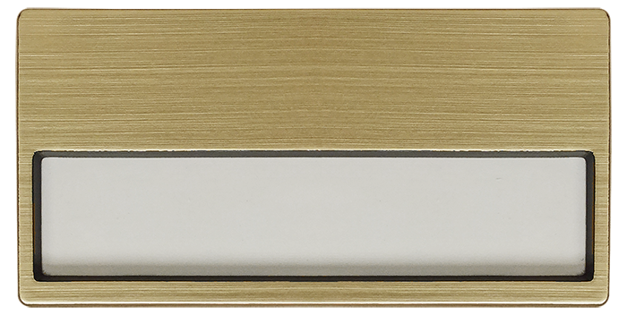 PYK01 PVC Plastik Yaka İsimliği - ALTIN