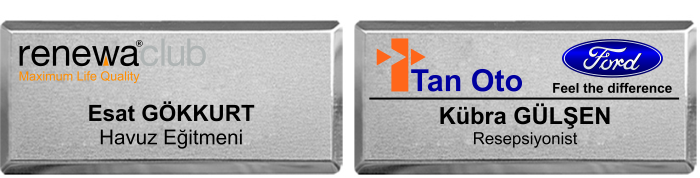 MYK01 Metal Yaka İsimliği
