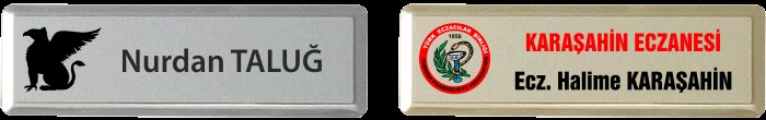 MYK03 Metal Yaka İsimliği