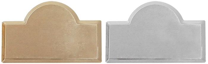 MYK04 Kubbeli Metal Yaka İsimliği