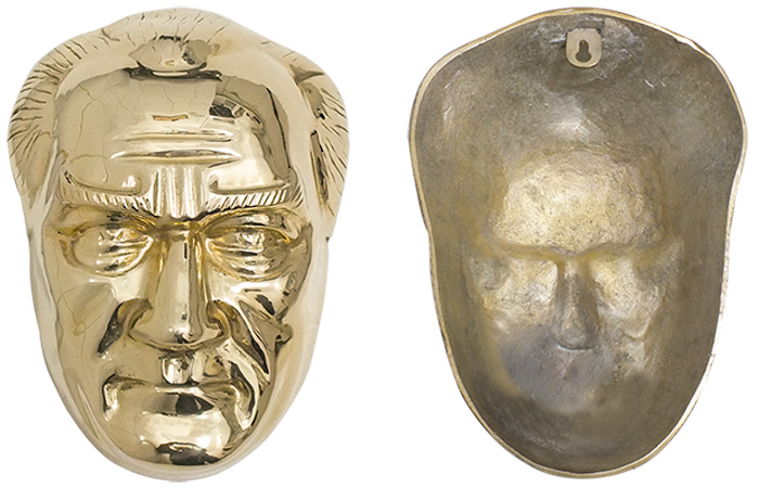 28 cm Pirinç Atatürk Maskı