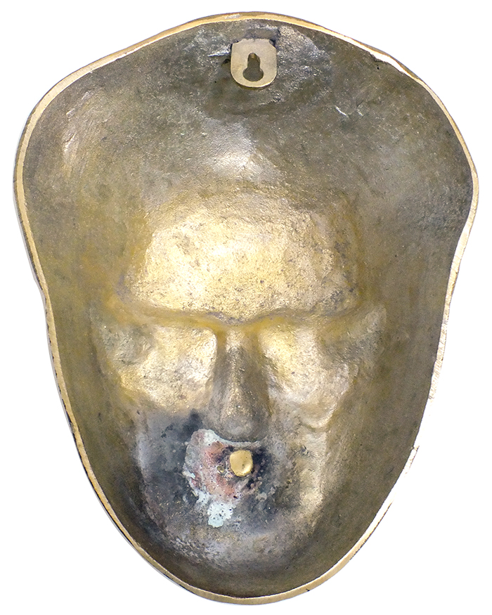 50 cm Pirinç Döküm Atatürk Maskı