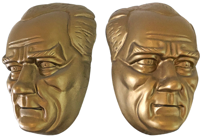 50 cm Alüminyum Atatürk Maskı