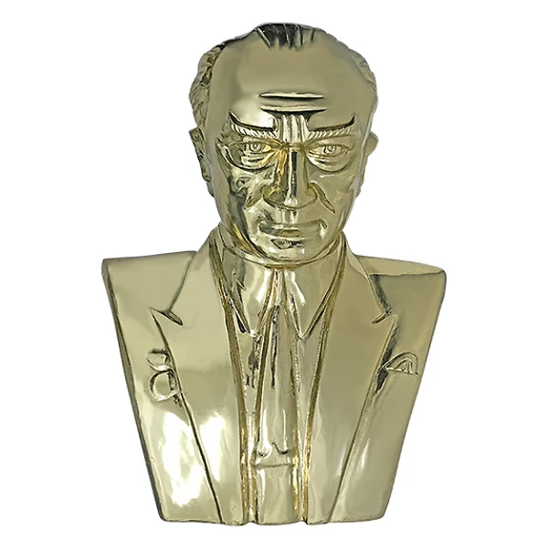 85 cm Pirinç Atatürk Büstü - 85PABKM