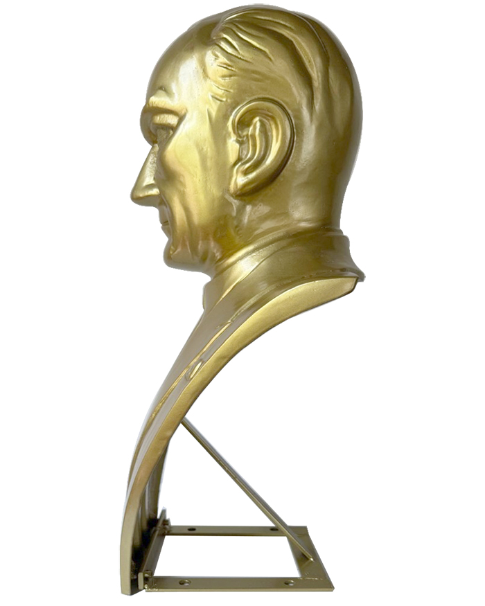 55 cm Alüminyum Atatürk Büstü - 55AABS