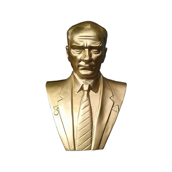 100 cm Alüminyum Atatürk Büstü - 100AABS