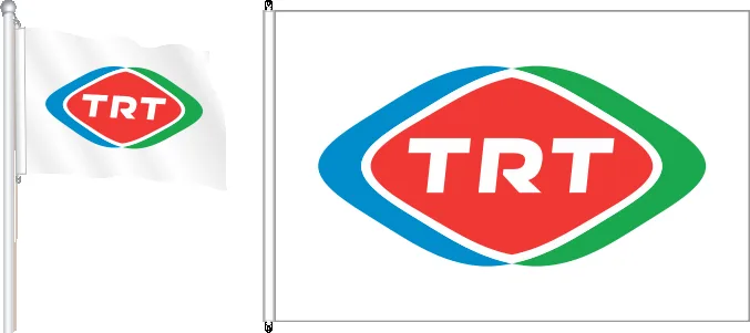 TRT Türkiye Radyo, Televizyon Kurumu Bayrak ve Flamaları