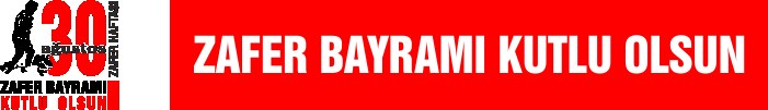 30 Ağustos Zafer Bayramı Kutlamaları Saten Yaka Kokartı