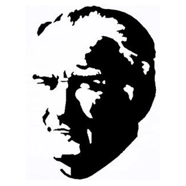 10 Kasım Atatürk'ü Anma Günü Saten Yaka Kokartı - Atatürk Haftası