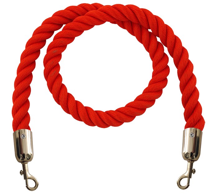 PBH02 Kırmızı Bariyer Halatı Kordon