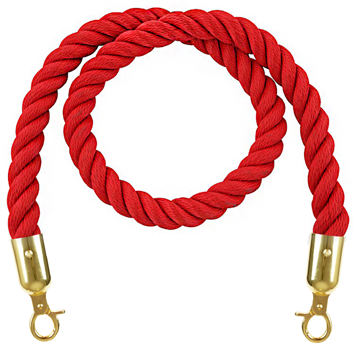 PBH02 Kırmızı Bariyer Halatı Kordon