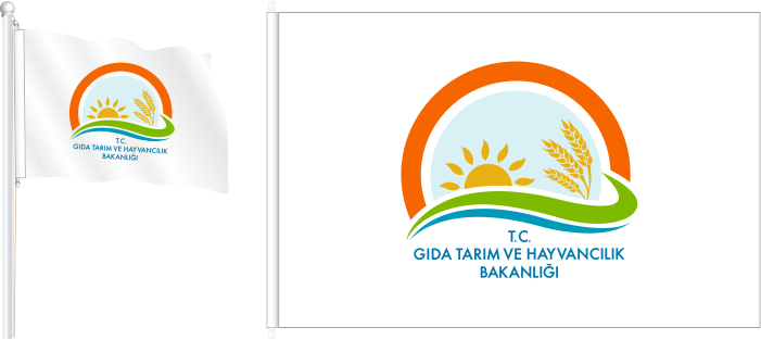 T.C. Gıda, Tarım ve Hayvancılık Bakanlığı Bayrak ve Flamaları