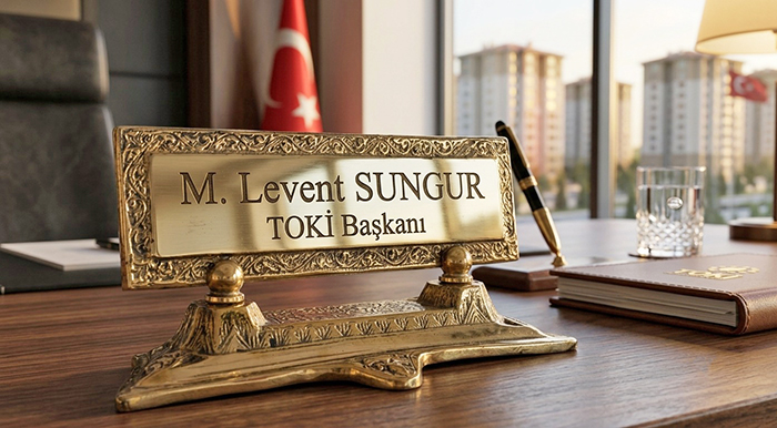 PM10 Yeni Model Antik Pirinç Masa İsimliği