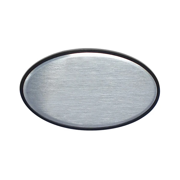 PYK05 Plastik Altlıklı Oval Metal Yaka İsimliği