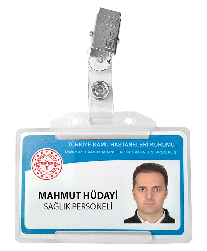PVC Plastik Personel Yaka Kartı