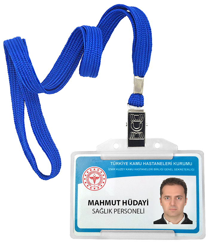 PVC Plastik Personel Yaka Kartı
