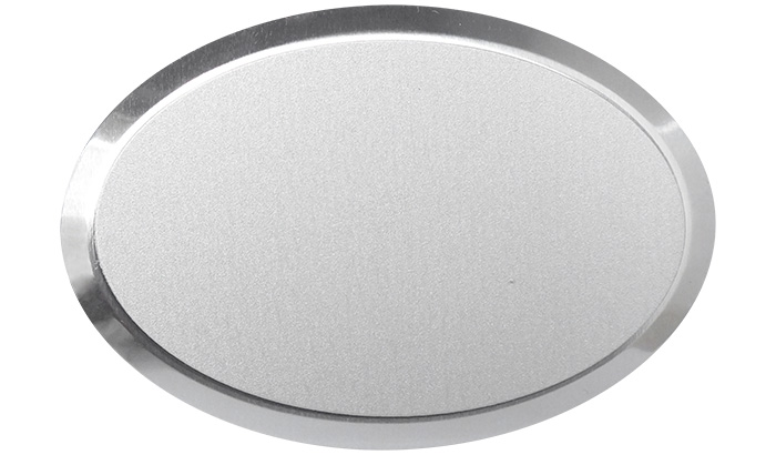 MYK08 Oval Metal Yaka İsimliği