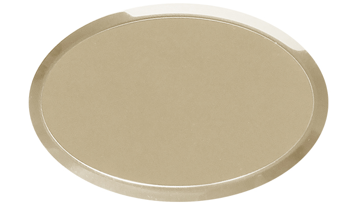MYK08 Oval Metal Yaka İsimliği