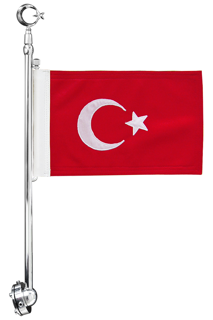 Makam Aracı Takmatik Otofors Bayrak Direği TOD63