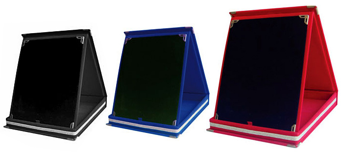 9x12 cm Yeni Model Şapkalı Plaket Kutusu
