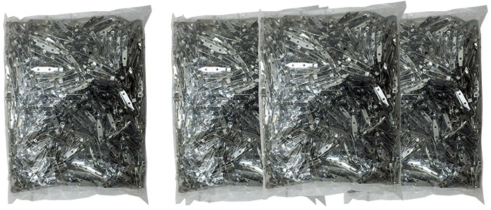 YK12 Metal Yaka İsimliği İğnesi - Broş İğnesi 30 mm