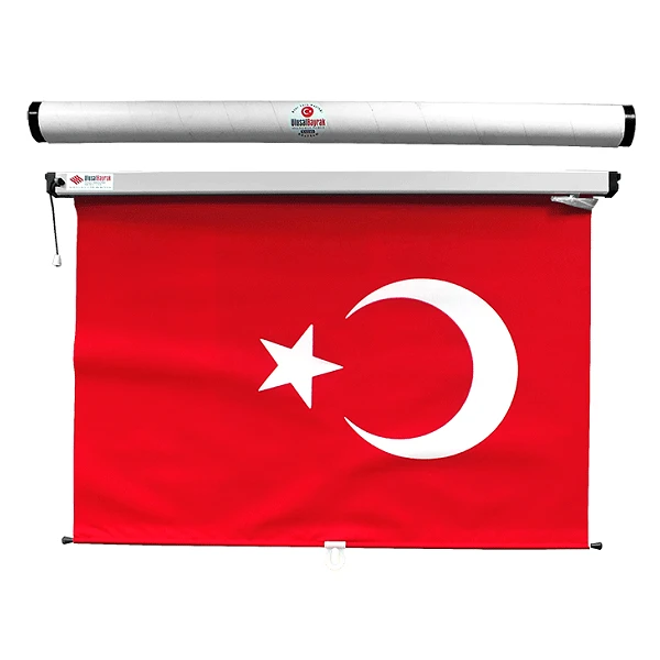 Stor Türk Bayrağı - Stor Perde Sarmalı Türk Bayrağı