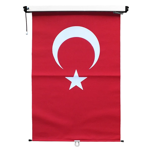 STR100150 Stor Türk Bayrağı 100x150 cm DİKEY - ÖZEL İMALAT