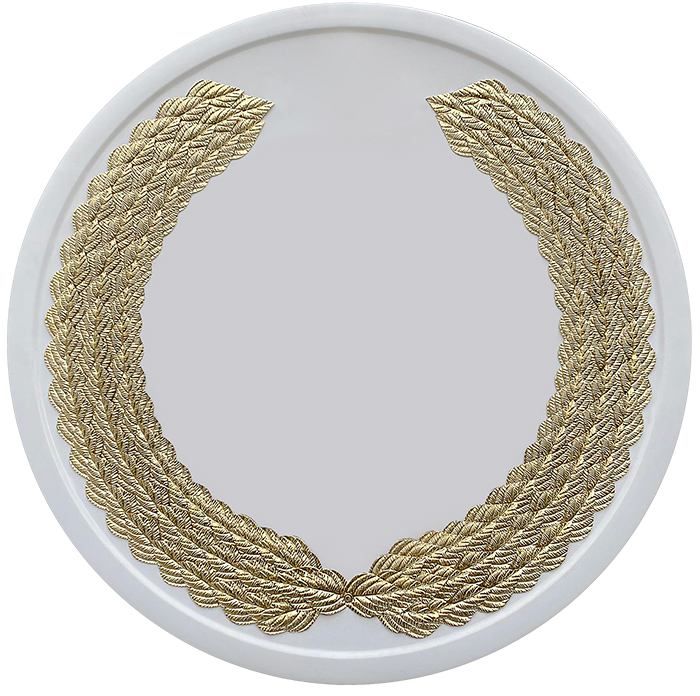 Klasik Model Pirinç Yapraklı - METAL TÖREN ÇELENGİ