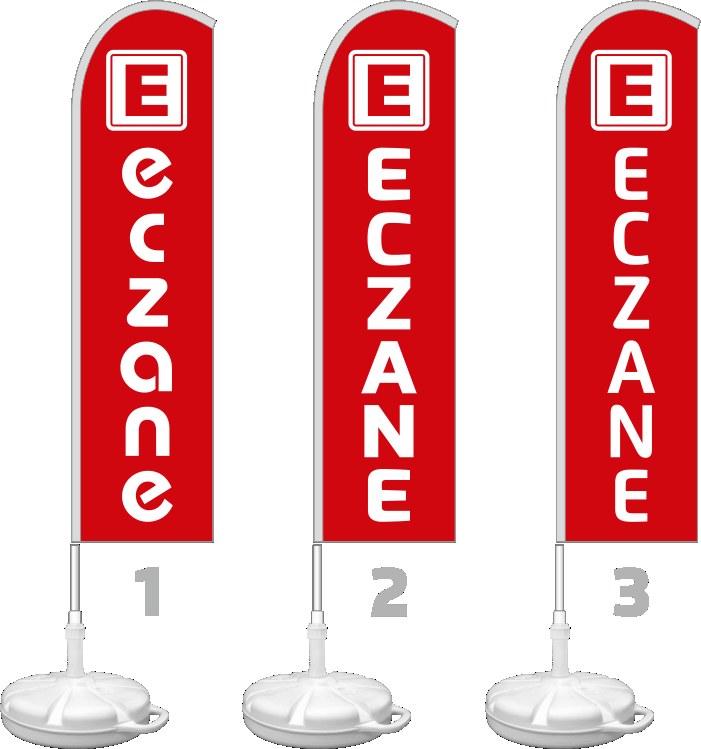 Eczane Yelken Bayrağı - Eczane Bayrakları