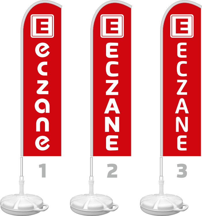 Eczane Yelken Bayrağı - Eczane Bayrakları