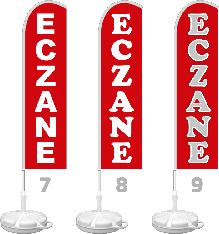 Eczane Yelken Bayrağı - Eczane Bayrakları