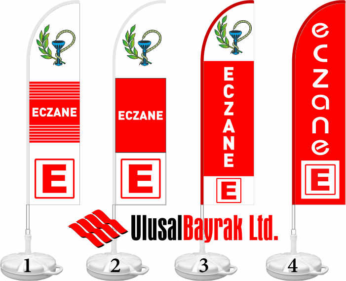 Eczane Yelken Bayrağı - Eczane Bayrakları
