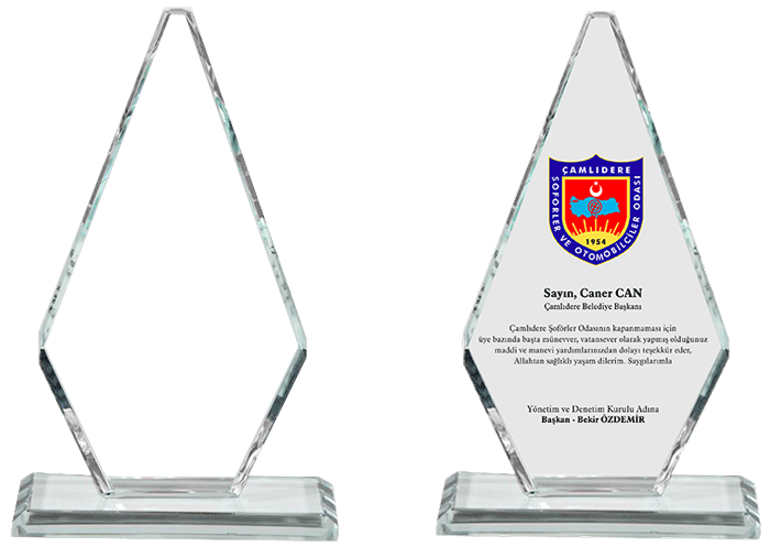 P117 Kristal Plaket