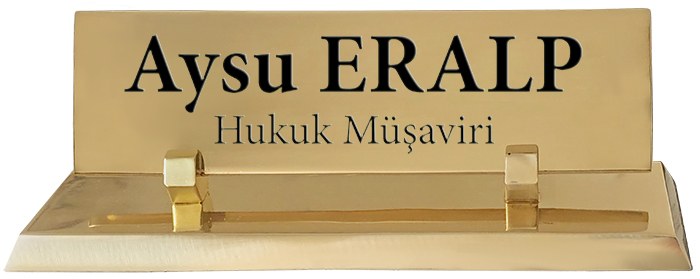 PM13 Lama Döküm Tabanlı Pirinç Masa İsimliği
