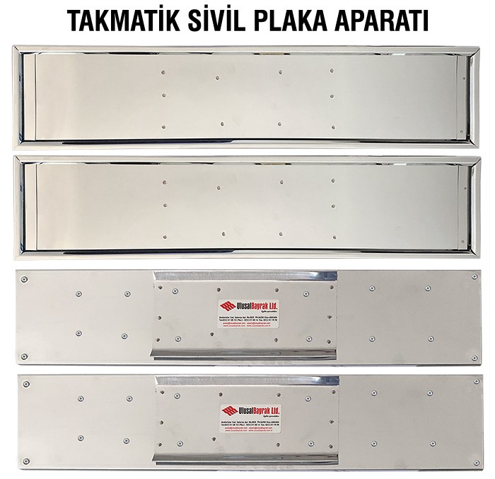 Belediye Başkanı Takmatik Makam Araç Plakası - TAKMATİK PLAKA