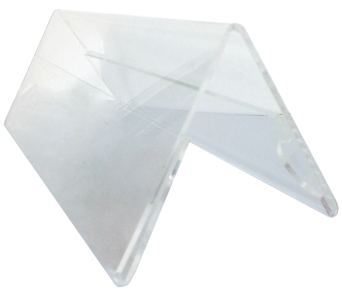 AKM1 Akrilik Sürgülü Toplantı Masası İsimliği - KONUŞMACI İSİMLİĞİ 85 mm x 150 mm