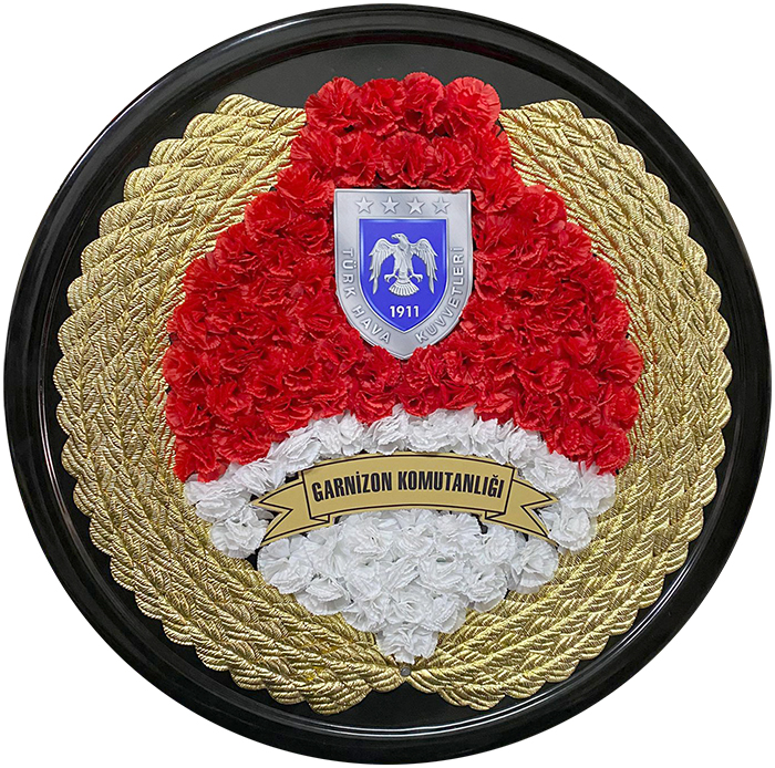 Garnizon Komutanlığı Metal Tören Çelengi