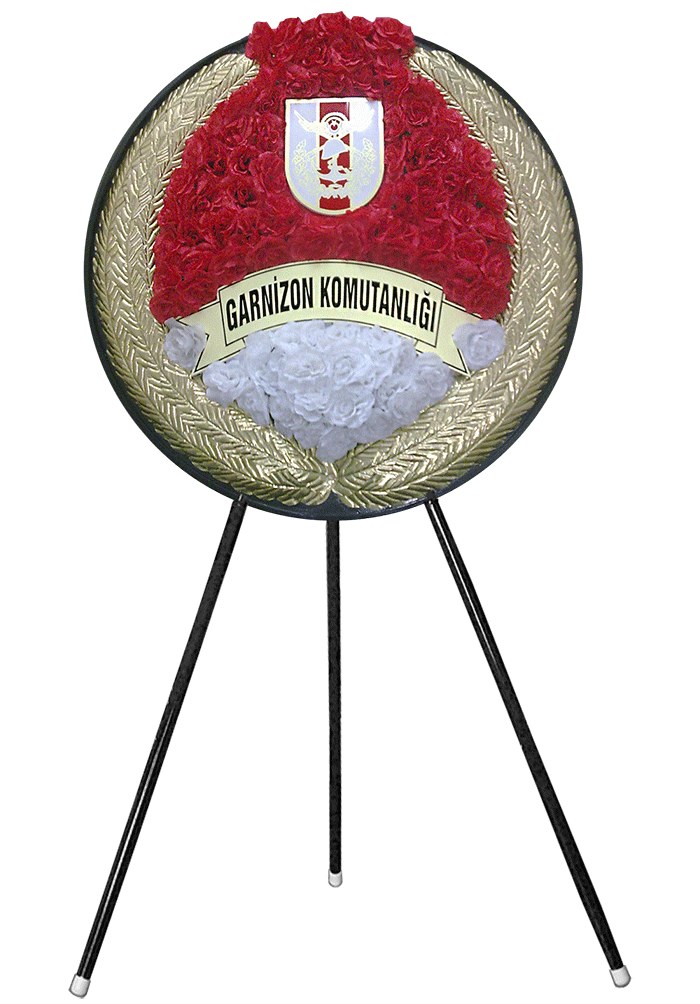 Garnizon Komutanlığı Metal Tören Çelengi