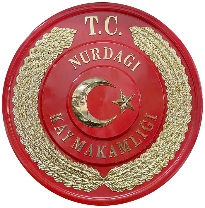 Kaymakamlık Metal Tören Çelengi