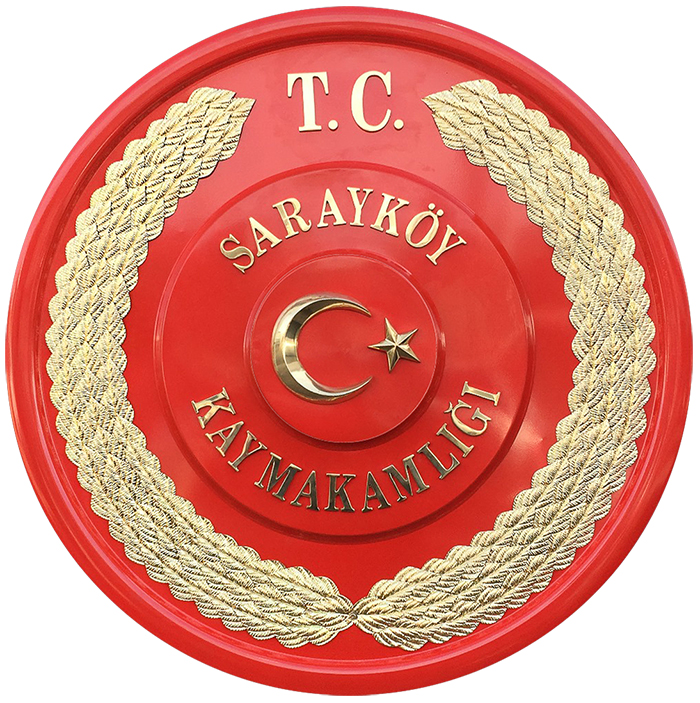 Kaymakamlık Metal Tören Çelengi